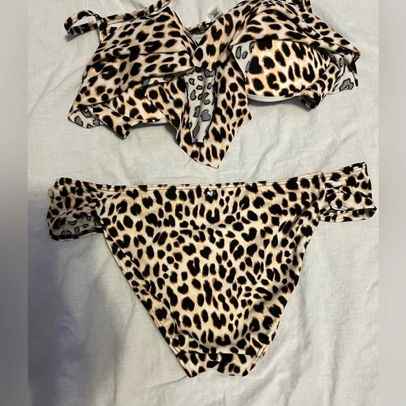 Leopard Print Pink by Victoria Secrets Bikini - Picture 3 of 4